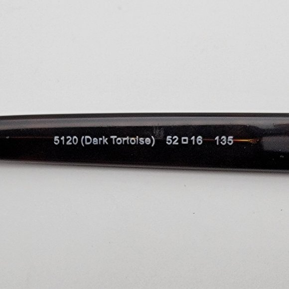 Coach HC6068 5120 Dark Tortoise Eyeglasses Frame w/ Case 52-16-135 - Picture 10 of 16